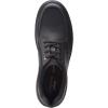 imageClarks Mens Bradley Vibe Faux Leather LaceUp OxfordsBlack Tumbled