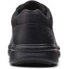 imageClarks Mens Bradley Vibe Faux Leather LaceUp OxfordsBlack Tumbled