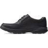 imageClarks Mens Bradley Vibe Faux Leather LaceUp OxfordsBlack Tumbled