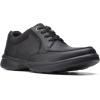 imageClarks Mens Bradley Vibe Faux Leather LaceUp OxfordsBlack Tumbled