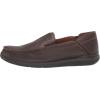 imageClarks Mens Gorwin Step SneakerDark Brown Leather