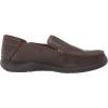 imageClarks Mens Gorwin Step SneakerDark Brown Leather