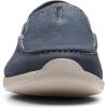 imageClarks Mens Gorwin Step SneakerNavy Nubuck