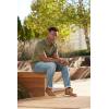 imageClarks Mens Gorwin Step SneakerTan Leather