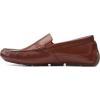 imageClarks Mens Markman Plain Driving Style LoaferDark Tan Leather
