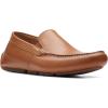 imageClarks Mens Markman Plain Driving Style LoaferTan Leather