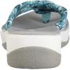 imageClarks Womens Arla Glison Flip FlopAqua Floral Textile