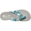 imageClarks Womens Arla Glison Flip FlopAqua Floral Textile