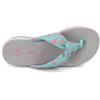 imageClarks Womens Arla Glison Flip FlopAqua Print