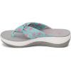 imageClarks Womens Arla Glison Flip FlopAqua Print