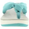 imageClarks Womens Arla Glison Flip FlopAqua Solid Textile