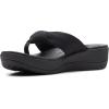 imageClarks Womens Arla Glison Flip FlopBlackBlack