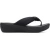 imageClarks Womens Arla Glison Flip FlopBlackBlack