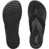 imageClarks Womens Arla Glison Flip FlopBlackBlack