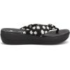 imageClarks Womens Arla Glison Flip FlopBlackWhite