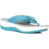 imageClarks Womens Arla Glison Flip FlopBlue Aqua Synthetic