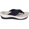 imageClarks Womens Arla Glison Flip FlopBlue Fabric