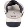 imageClarks Womens Arla Glison Flip FlopBlue Fabric