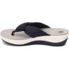 imageClarks Womens Arla Glison Flip FlopBlue Fabric