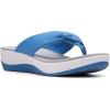 imageClarks Womens Arla Glison Flip FlopBlue Mid Blue Mid Blue