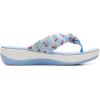 imageClarks Womens Arla Glison Flip FlopBlue Synthetic