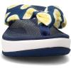 imageClarks Womens Arla Glison Flip FlopBlue Textile With Lemons