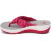 imageClarks Womens Arla Glison Flip FlopBright Rose TextilePink Dots