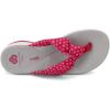 imageClarks Womens Arla Glison Flip FlopBright Rose TextilePink Dots