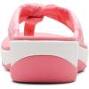 imageClarks Womens Arla Glison Flip FlopCoral Print