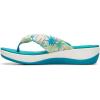 imageClarks Womens Arla Glison Flip FlopGreen Combi