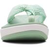 imageClarks Womens Arla Glison Flip FlopGreen White