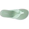 imageClarks Womens Arla Glison Flip FlopGreen White