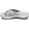 imageClarks Womens Arla Glison Flip FlopGrey Floral