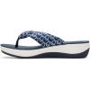 imageClarks Womens Arla Glison Flip FlopIndigo Print