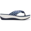 imageClarks Womens Arla Glison Flip FlopIndigo Print