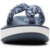 imageClarks Womens Arla Glison Flip FlopNavy Abstract