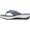 imageClarks Womens Arla Glison Flip FlopNavy Abstract
