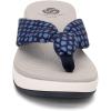 imageClarks Womens Arla Glison Flip FlopNavyMulti