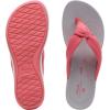 imageClarks Womens Arla Glison Flip FlopRed Raspberry Raspberry