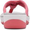 imageClarks Womens Arla Glison Flip FlopRed Raspberry Raspberry