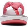 imageClarks Womens Arla Glison Flip FlopRed Raspberry Raspberry