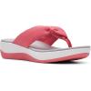 imageClarks Womens Arla Glison Flip FlopRed Raspberry Raspberry