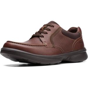 imageClarks Mens Bradley Vibe Faux Leather LaceUp OxfordsTan Tumbled