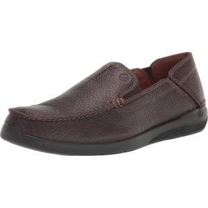imageClarks Mens Gorwin Step SneakerDark Brown Leather