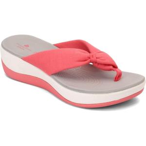 imageClarks Womens Arla Glison Flip FlopBerry