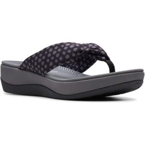 imageClarks Womens Arla Glison Flip FlopBlack Abst