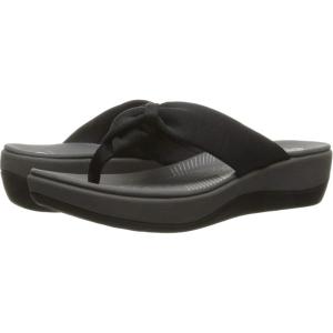 imageClarks Womens Arla Glison Flip FlopBlack Fabric