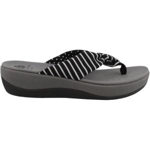 imageClarks Womens Arla Glison Flip FlopBlack Print