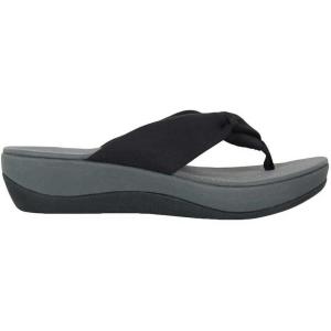 imageClarks Womens Arla Glison Flip FlopBlack Textile