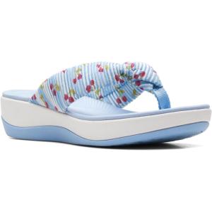 imageClarks Womens Arla Glison Flip FlopBlue Synthetic